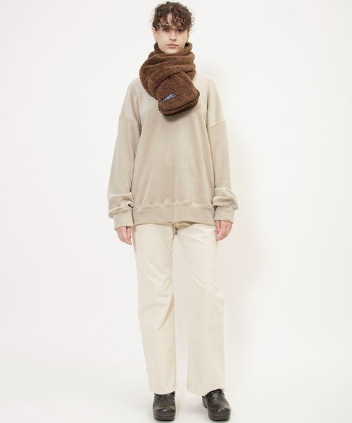 Johnbull（ジョンブル）の「フリースマフラー（マフラー・メンズ・ヘザーグレー/パープル/アイボリー/オリーブ/ブラック/ブラウン・FREE）」の12枚目の写真