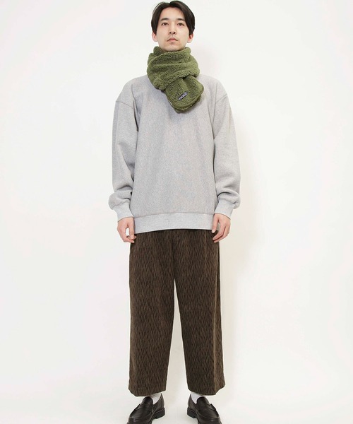 Johnbull（ジョンブル）の「フリースマフラー（マフラー・メンズ・ヘザーグレー/パープル/アイボリー/オリーブ/ブラック/ブラウン・FREE）」の14枚目の写真