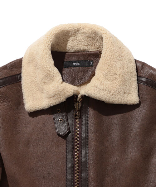 Vaporize ヴェイパライズ ムートンジャケット VAPORIZE（ヴェイパライズ）の「VAPORIZE / Sheepskin B-3（ミリタリー