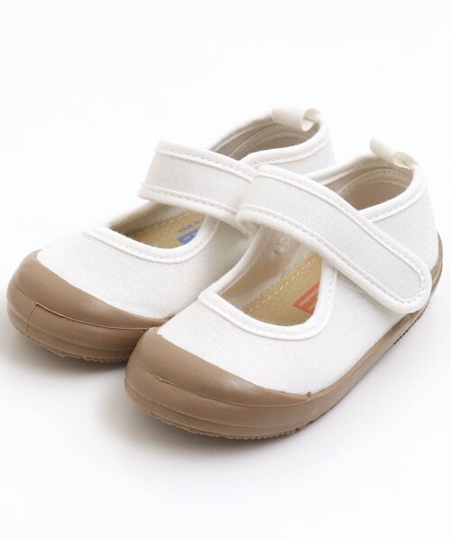 BREEZE（ブリーズ）の「上履き（スリッポン・キッズ・ベージュ/ネイビー/グレー/オレンジ・18/19/17/16/22/20/21/15 ）」の2枚目の写真