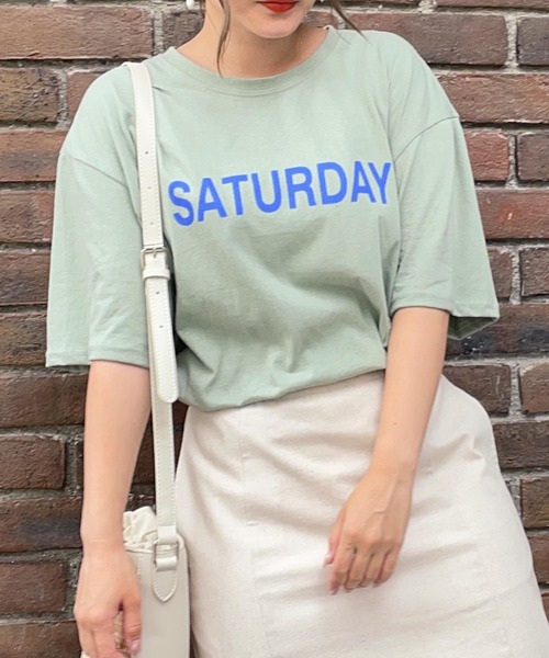 KOBE LETTUCE(コウベレタス)の「Day of the WeekロゴTシャツ(Tシャツ/カットソー・レディース・その他3/その他2/その他4/その他1/その他6/その他/その他5・FREE)」の6枚目の写真