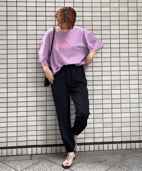 KOBE LETTUCE(コウベレタス)の「Day of the WeekロゴTシャツ(Tシャツ/カットソー・レディース・その他3/その他2/その他4/その他1/その他6/その他/その他5・FREE)」の12枚目の写真