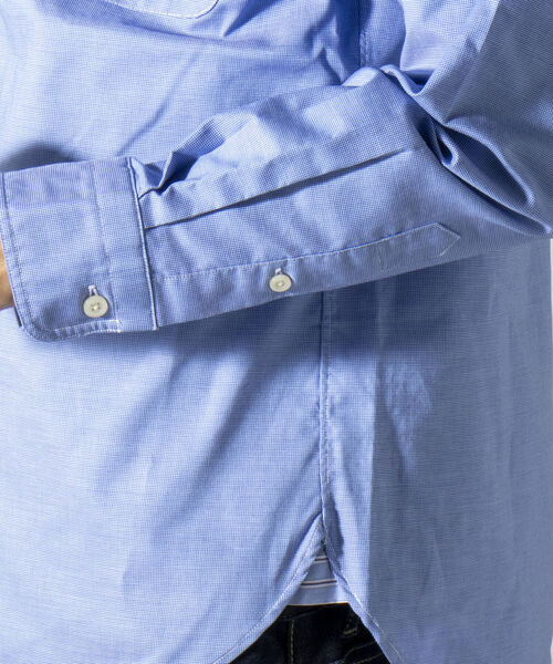 NOLLEY'S goodman（ノーリーズグッドマン）の「クジラ ワンポイント ボタンダウン シャツ（シャツ/ブラウス・メンズ・ブラック系その他/ライトブルー/ホワイト/ブルー系その他/グレイッシュベージュ/パープル系その他2・SMALL/X-LARGE/XX-LARGE/MEDIUM/LARGE）」の14枚目の写真