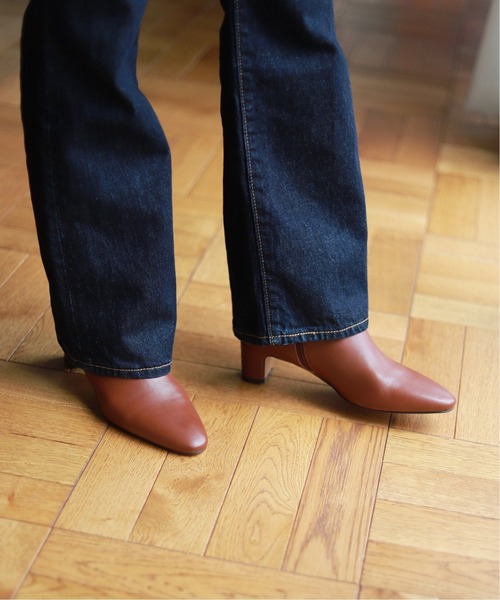 SLOBE IENA（スローブイエナ）の「SLOBE IENA ショートブーツ◆（ブーツ・レディース・ホワイト/キャメル・23cm/24.5cm/22.5cm/23.5cm/24cm）」の15枚目の写真