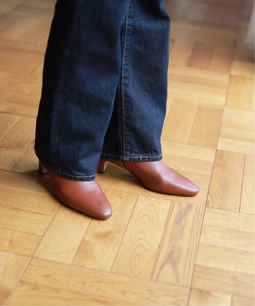 SLOBE IENA（スローブイエナ）の「SLOBE IENA ショートブーツ◆（ブーツ・レディース・ホワイト/キャメル・23cm/24.5cm/22.5cm/23.5cm/24cm）」の18枚目の写真