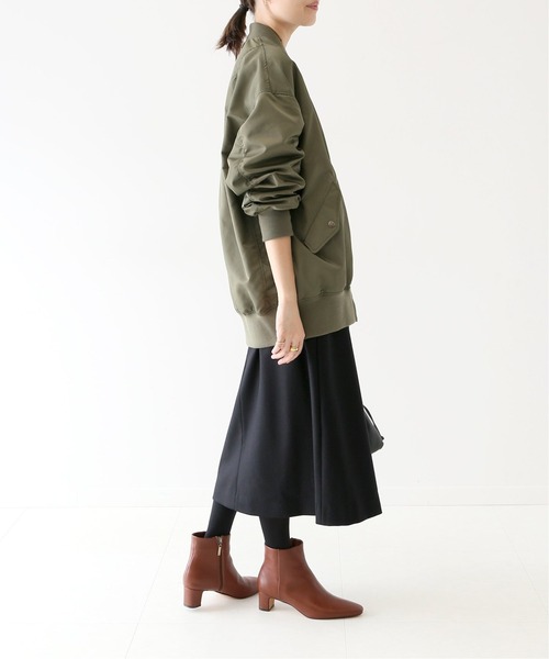 SLOBE IENA（スローブイエナ）の「SLOBE IENA ショートブーツ◆（ブーツ・レディース・ホワイト/キャメル・23cm/24.5cm/22.5cm/23.5cm/24cm）」の5枚目の写真