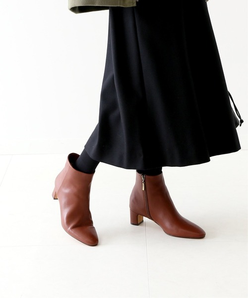 SLOBE IENA（スローブイエナ）の「SLOBE IENA ショートブーツ◆（ブーツ・レディース・ホワイト/キャメル・23cm/24.5cm/22.5cm/23.5cm/24cm）」の16枚目の写真