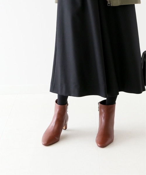 SLOBE IENA（スローブイエナ）の「SLOBE IENA ショートブーツ◆（ブーツ・レディース・ホワイト/キャメル・23cm/24.5cm/22.5cm/23.5cm/24cm）」の19枚目の写真