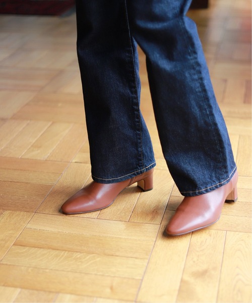 SLOBE IENA（スローブイエナ）の「SLOBE IENA ショートブーツ◆（ブーツ・レディース・ホワイト/キャメル・23cm/24.5cm/22.5cm/23.5cm/24cm）」の8枚目の写真