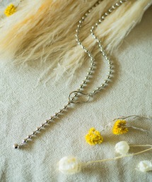 prose verse | ボールチェーンY字ラリエットネックレス(ネックレス)