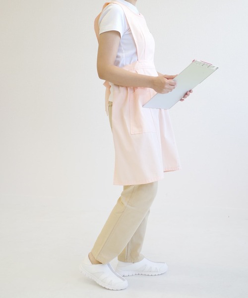 AmiAmi（アミアミ）の「かかとが踏める2WAY！ナースシューズ/ナーススニーカー/スリッポン（スリッポン・レディース・ホワイト×ブルー/ホワイト×グレー/ホワイト/ブラック・M/L/3L/S/LL）」の17枚目の写真