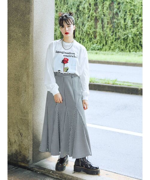 jouetie(ジュエティ)の「マーメイドラインスカート(スカート・レディース・ブラック/ボルドー/その他1/その他2・MEDIUM)」の9枚目の写真