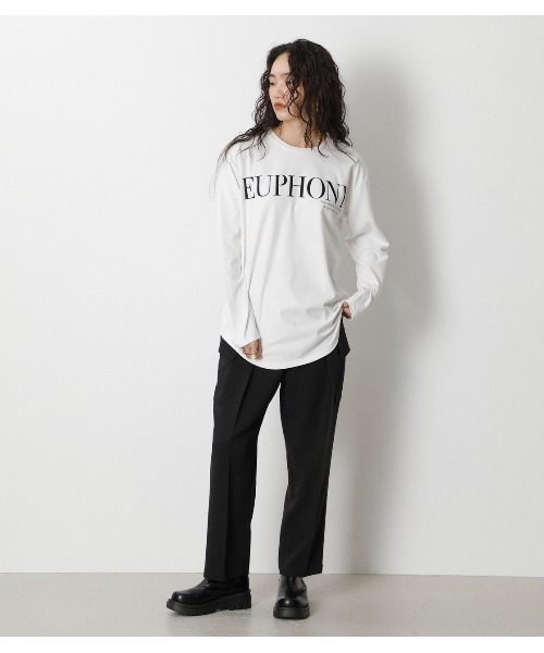 crie conforto（クリーコンフォルト）の「センタープレスカーゴパンツ（カーゴパンツ・レディース・ブラック/ダークグリーン/アイボリー・SMALL/MEDIUM/LARGE）」の16枚目の写真