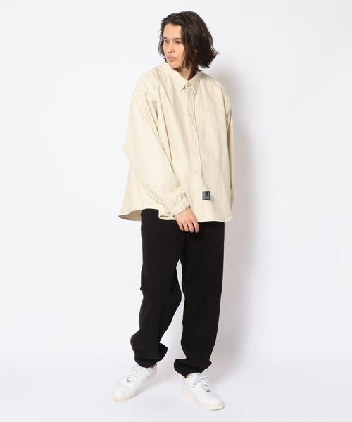 MANASTASH(マナスタッシュ)の「MANASTASH×GILET/マナスタッシュ×ジレ BD BIG SHIRTS ボタンダウンビッグシャツ(シャツ/ブラウス・メンズ・ナチュラル・MEDIUM)」の20枚目の写真