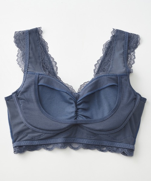 YU'NOW(ユナウ)の「ホック付リフトアップナイトブラ(ナイトブラ・レディース・ネイビー/ブラック/アイボリー/ピンク・LARGE/XX-LARGE/SMALL/MEDIUM/X-LARGE/X-SMALL)」の22枚目の写真