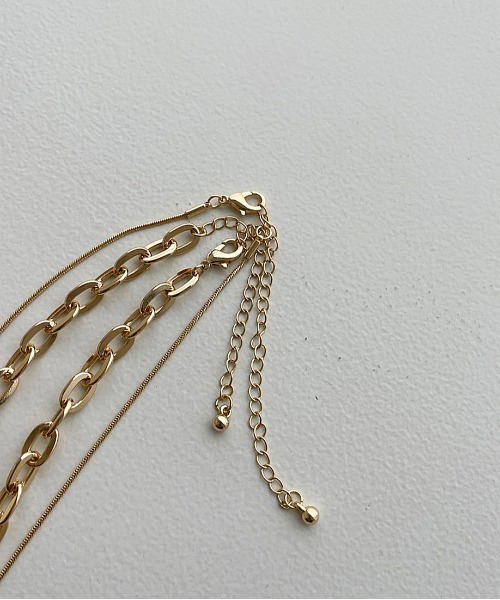 apres jour mignon（アプレジュールミニョン）の「【apresjour mignon×ARIAZ】プレートネックレスセット（ネックレス・レディース・シルバー/ゴールド・ONESIZE）」の6枚目の写真