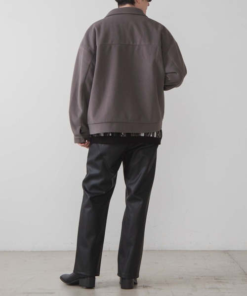 WEGO（ウィゴー）の「WEGO/ニットメルトンフラップポケットジャケット