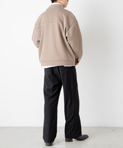 WEGO（ウィゴー）の「WEGO/ニットメルトンフラップポケットジャケット