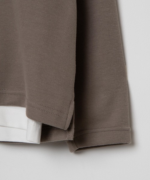 WEGO（ウィゴー）の「WEGO/【2点セット】アンサンブルニットライクプルオーバー（アンサンブル・メンズ・ベージュ/ブルー系その他・MEDIUM/LARGE）」の8枚目の写真