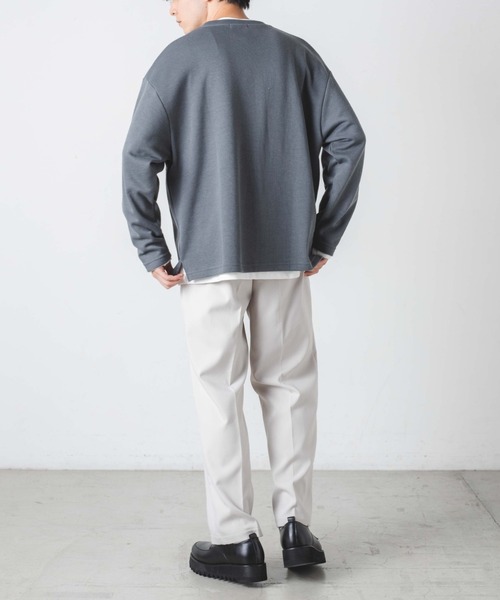 WEGO（ウィゴー）の「WEGO/【2点セット】アンサンブルニットライクプルオーバー（アンサンブル・メンズ・ベージュ/ブルー系その他・MEDIUM/LARGE）」の16枚目の写真