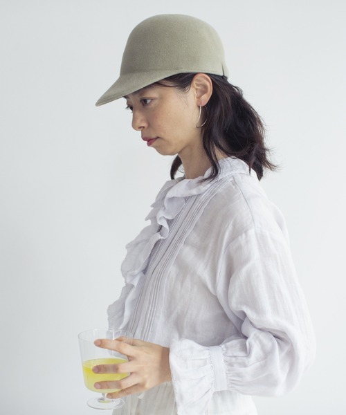 studio CLIP(スタディオクリップ)の「《WEB限定/Natural by studio CLIP》リネンフリルタックブラウス(シャツ/ブラウス・レディース・ライトブルー/ピンク・FREE)」の2枚目の写真