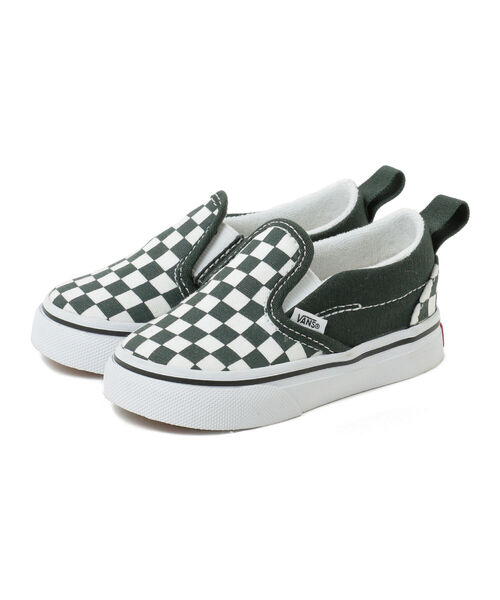 VANS（バンズ）の「VANS × B:MING by BEAMS / CLASSIC SLIP-ON EXCLUSIVE(12～16cm)（その他シューズ・キッズ・グリーン・15 /16/13/14/12）」の2枚目の写真