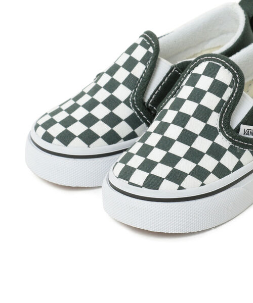 VANS（バンズ）の「VANS × B:MING by BEAMS / CLASSIC SLIP-ON EXCLUSIVE(12～16cm)（その他シューズ・キッズ・グリーン・15 /16/13/14/12）」の3枚目の写真