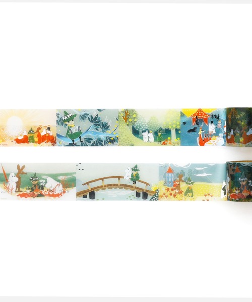 MOOMIN（ムーミン）の「MOOMIN ムーミン とうめいマスキングテープ クリア マステ シール 3m（ステッカー/テープ・レディース・その他3/その他1/その他2/その他4/その他5・FREE）」の13枚目の写真