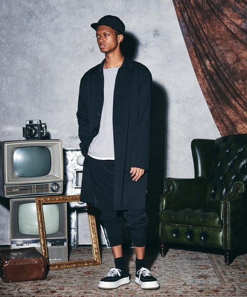 glamb(グラム)の「Nylon Jogger Pants / ナイロンジョガーパンツ(その他パンツ・メンズ・カーキ/ブラック・S/M/L)」の13枚目の写真