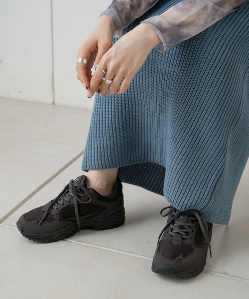 MoonStar（ムーンスター）の「MOONSTAR/810s/ムーンスター/エイトテンス STUDEN/スチューデン（スニーカー・メンズ・チャコールグレー/ライトグレー/グレイッシュベージュ・25/24/23/26/27）」の2枚目の写真