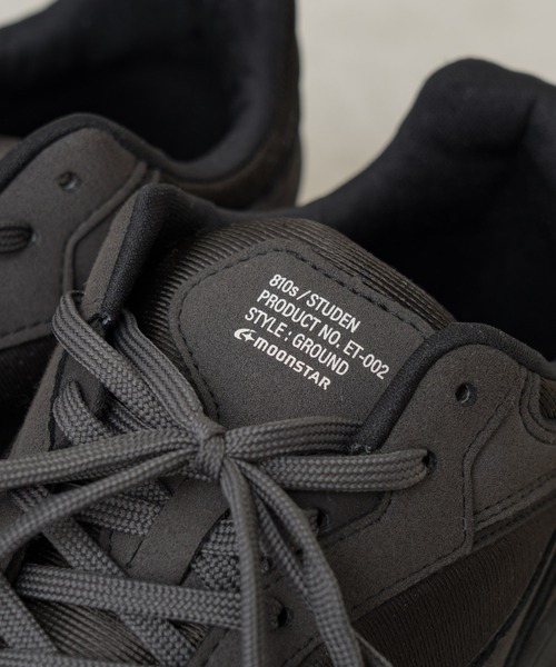 MoonStar（ムーンスター）の「MOONSTAR/810s/ムーンスター/エイトテンス STUDEN/スチューデン（スニーカー・メンズ・チャコールグレー/ライトグレー/グレイッシュベージュ・25/24/23/26/27）」の9枚目の写真