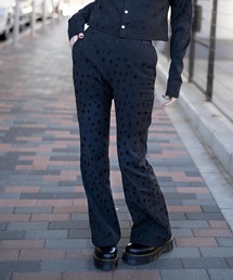 X-girl | HEXAGRAM JERSEY FLARE PANTS(その他パンツ)