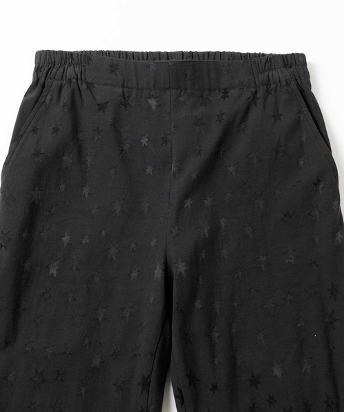 X-girl（エックスガール）の「HEXAGRAM JERSEY FLARE PANTS（その他パンツ・レディース・ブラック/ベージュ・XS/S/M）」の15枚目の写真