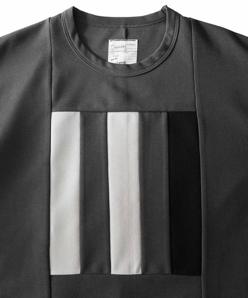SHAREEF(シャリーフ)の「MILAN RIB SWITHING BIG-T(Tシャツ/カットソー・メンズ・ブラック/グリーン/ホワイト系その他/チャコール・1/2/3)」の10枚目の写真