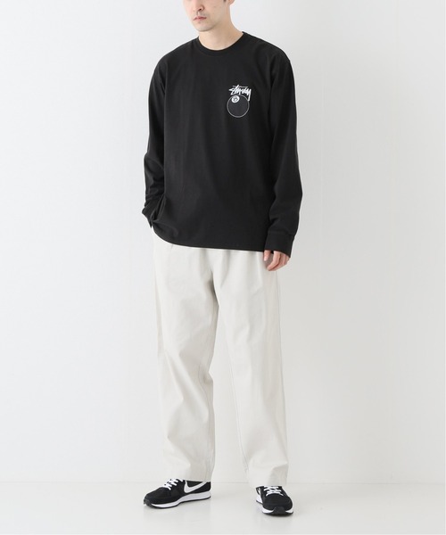 STUSSY（ステューシー）の「【STUSSY / ステューシー】8 Ball Pig. Dyed Ls Tee（Tシャツ/カットソー・メンズ・ブラック/イエロー系その他/アイボリー・MEDIUM/LARGE/X-LARGE）」の4枚目の写真