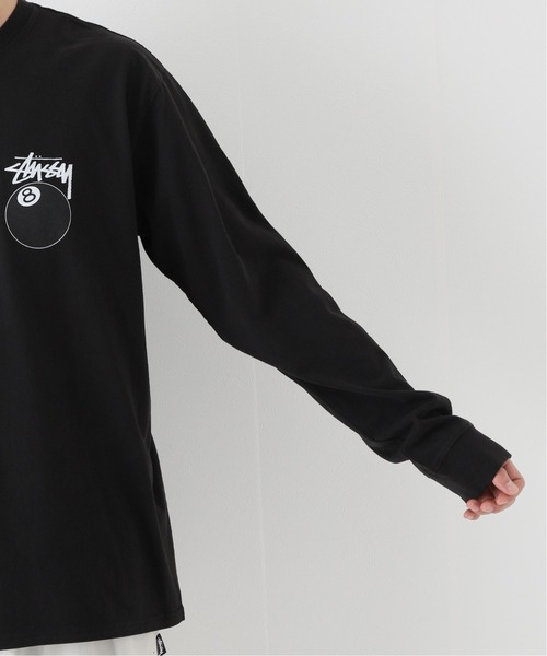 STUSSY（ステューシー）の「【STUSSY / ステューシー】8 Ball Pig. Dyed Ls Tee（Tシャツ/カットソー・メンズ・ブラック/イエロー系その他/アイボリー・MEDIUM/LARGE/X-LARGE）」の10枚目の写真