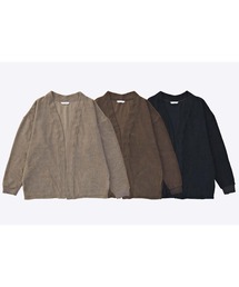VICTIM | VICTIM ヴィクティム / PILE CARDIGAN セットアップスーピマコットンパイルビッグシルエットカーディガン / VTM-22-T-020(カーディガン/ボレロ)