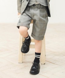 BRANSHES | 【キメ服】フォーマルハーフパンツ(スーツパンツ)
