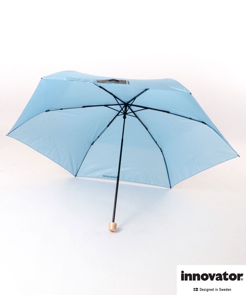 innovator（イノベーター）の「innovator 軽量折りたたみ傘　58cm（折りたたみ傘・メンズ・グレー/ネイビー/オレンジ/ライトブルー/ブラック/イエロー/グリーン・58）」の15枚目の写真