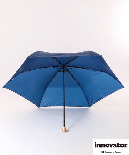 innovator（イノベーター）の「innovator 軽量折りたたみ傘　58cm（折りたたみ傘・メンズ・グレー/ネイビー/オレンジ/ライトブルー/ブラック/イエロー/グリーン・58）」の13枚目の写真