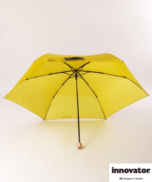 innovator（イノベーター）の「innovator 軽量折りたたみ傘　58cm（折りたたみ傘・メンズ・グレー/ネイビー/オレンジ/ライトブルー/ブラック/イエロー/グリーン・58）」の9枚目の写真