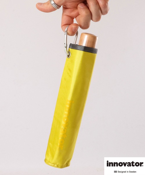 innovator（イノベーター）の「innovator 軽量折りたたみ傘　58cm（折りたたみ傘・メンズ・グレー/ネイビー/オレンジ/ライトブルー/ブラック/イエロー/グリーン・58）」の22枚目の写真