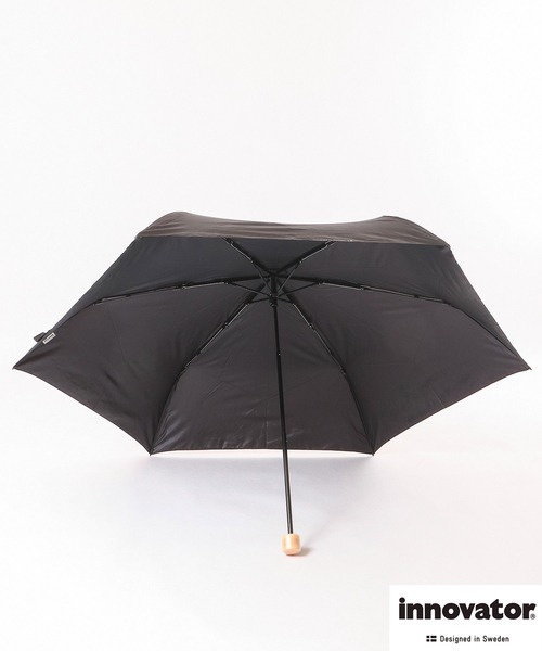 innovator（イノベーター）の「innovator 軽量折りたたみ傘　58cm（折りたたみ傘・メンズ・グレー/ネイビー/オレンジ/ライトブルー/ブラック/イエロー/グリーン・58）」の12枚目の写真