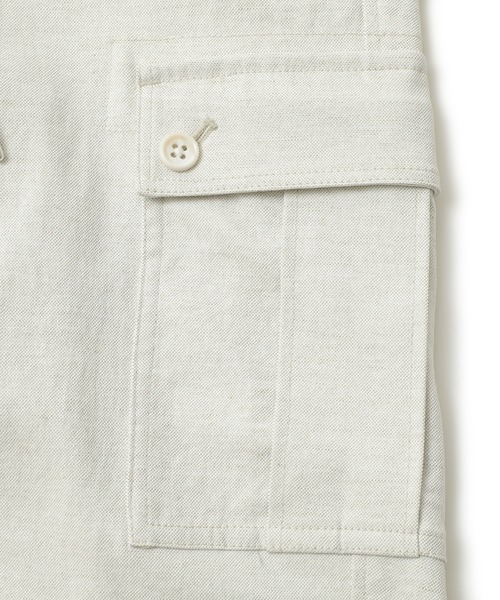 MEN'S BIGI（メンズビギ）の「【SHELTERING DRY】カーゴパンツ（カーゴパンツ・メンズ・ベージュ/グレー・01/02/03/04）」の18枚目の写真