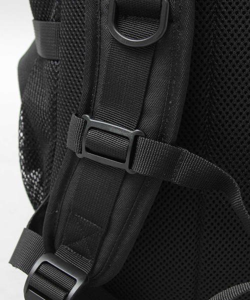 YAKPAK（ヤックパック）の「撥水 600Dポリエステル 大容量 ボックス型 バックパック（バックパック/リュック・メンズ・ブラック・FREE）」の9枚目の写真