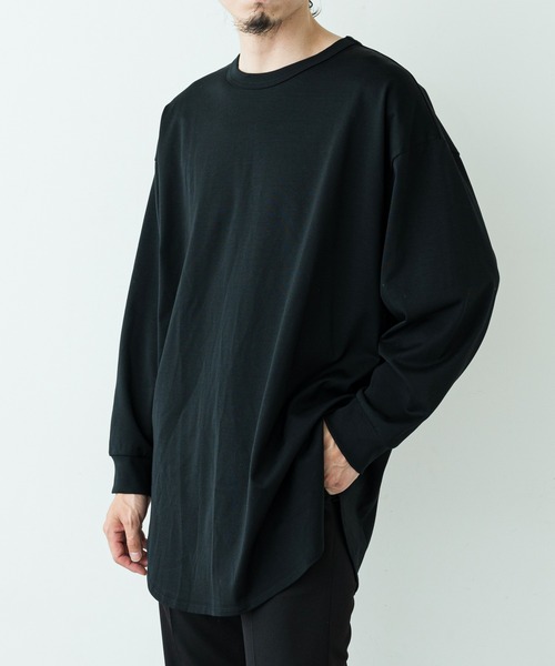 Lui's（ルイス）の「ウルティマ ロングテールロンT（Tシャツ/カットソー・メンズ・ホワイト/ブラック/グリーン/グレー・FREE）」の19枚目の写真