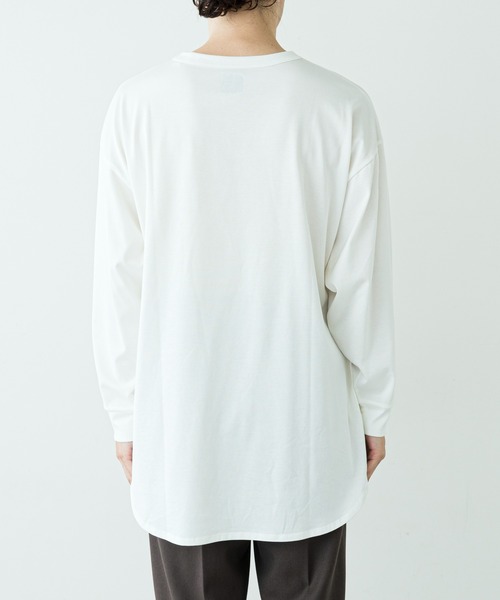 Lui's（ルイス）の「ウルティマ ロングテールロンT（Tシャツ/カットソー・メンズ・ホワイト/ブラック/グリーン/グレー・FREE）」の20枚目の写真