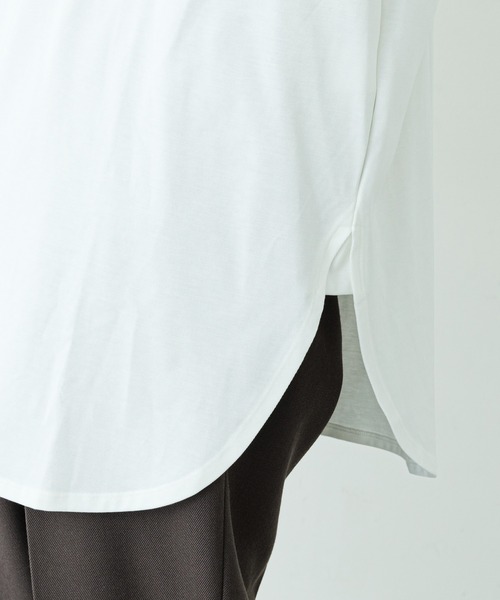 Lui's（ルイス）の「ウルティマ ロングテールロンT（Tシャツ/カットソー・メンズ・ホワイト/ブラック/グリーン/グレー・FREE）」の15枚目の写真