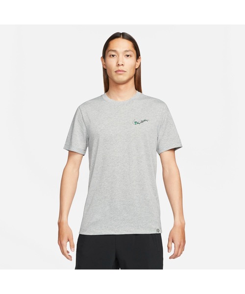 NIKE（ナイキ）の「ナイキ NIKE ナイキ DB PERF コネクト S/S Tシャツ（Tシャツ/カットソー・メンズ・アイボリー/ダークグレー・3L/M/LL/S/L）」の2枚目の写真