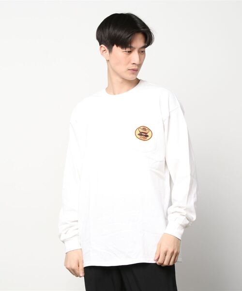 SPUT PERFORMANCE(スプットパフォーマンス)の「【SPUT PERFORMANCE】 スプットパフォーマンス ANDRW PACKET L/S TEE(Tシャツ/カットソー・メンズ・ホワイト/ネイビー・XX-LARGE/X-LARGE/MEDIUM)」の1枚目の写真
